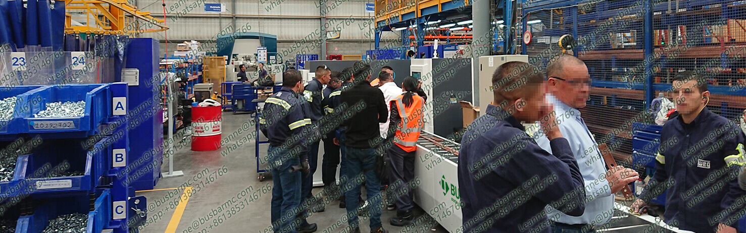 Busbar machine commissioning project in Colombia