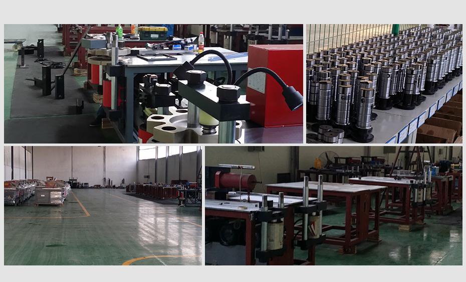 Busbar bending machine assembly line