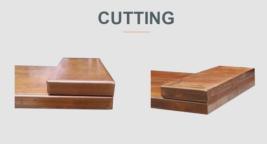 busbar cutting machine surface finish