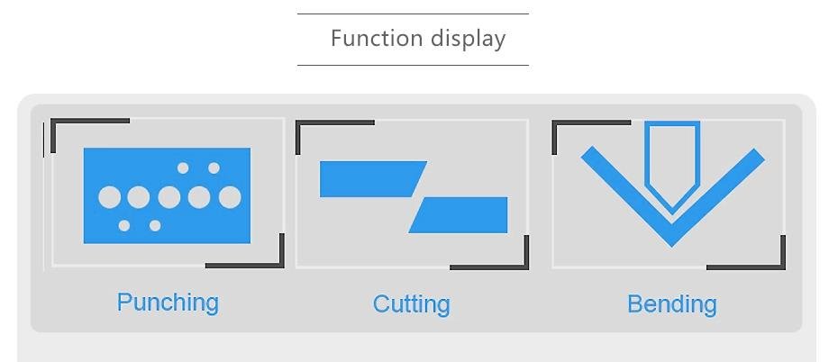 Mobile busbar cutting punching bending machine for site work