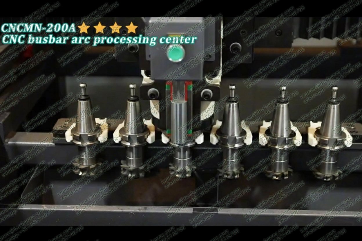 CNC busbar chamfering machine for copper patti