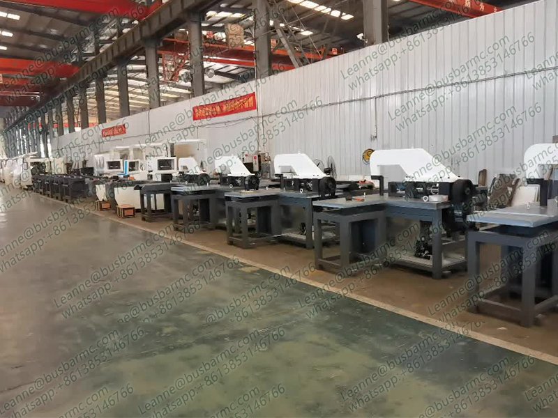 Hydraulic servo busbar bending machine frame