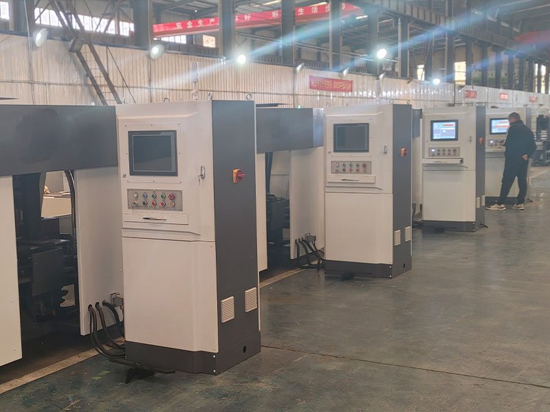 Automatic busbar punching machine assembly